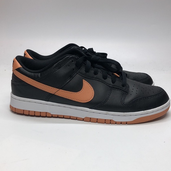 Mens Nike Dunk Low Retro Black/Brown DV0831-004 NWOB - Picture 2 of 5